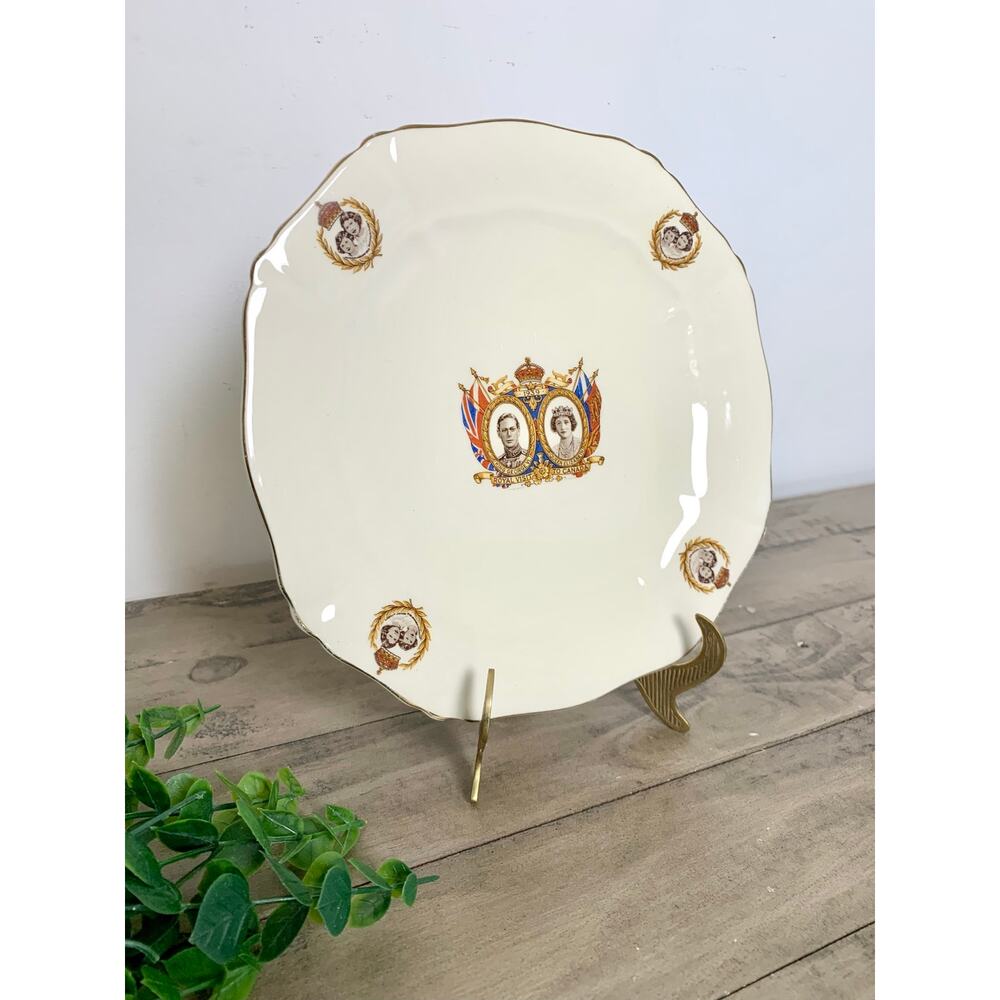 Vintage Alfred Meakin Royal Marigold Commemorative Plate Made in England